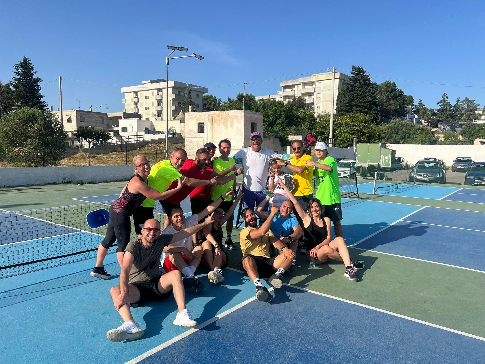 Coach Miguel Enciso from LA to Puglia for his First Pickleball Italy Group Trip