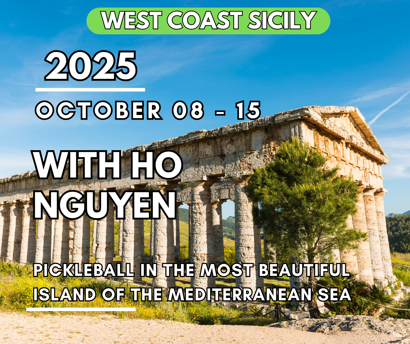 PRO Coach Ho Nguyen Sicily West Coast Pickleball Trip 2025
#pickleballitalytrips #pickleballtrips #pickleballtravels #pickleballvacations #pickleballgateways #pickleballholidays #pickleballitaly #pickleball

