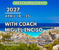 West Coast Sicily - Coach Miguel Enciso | 18 - 25 April 2027