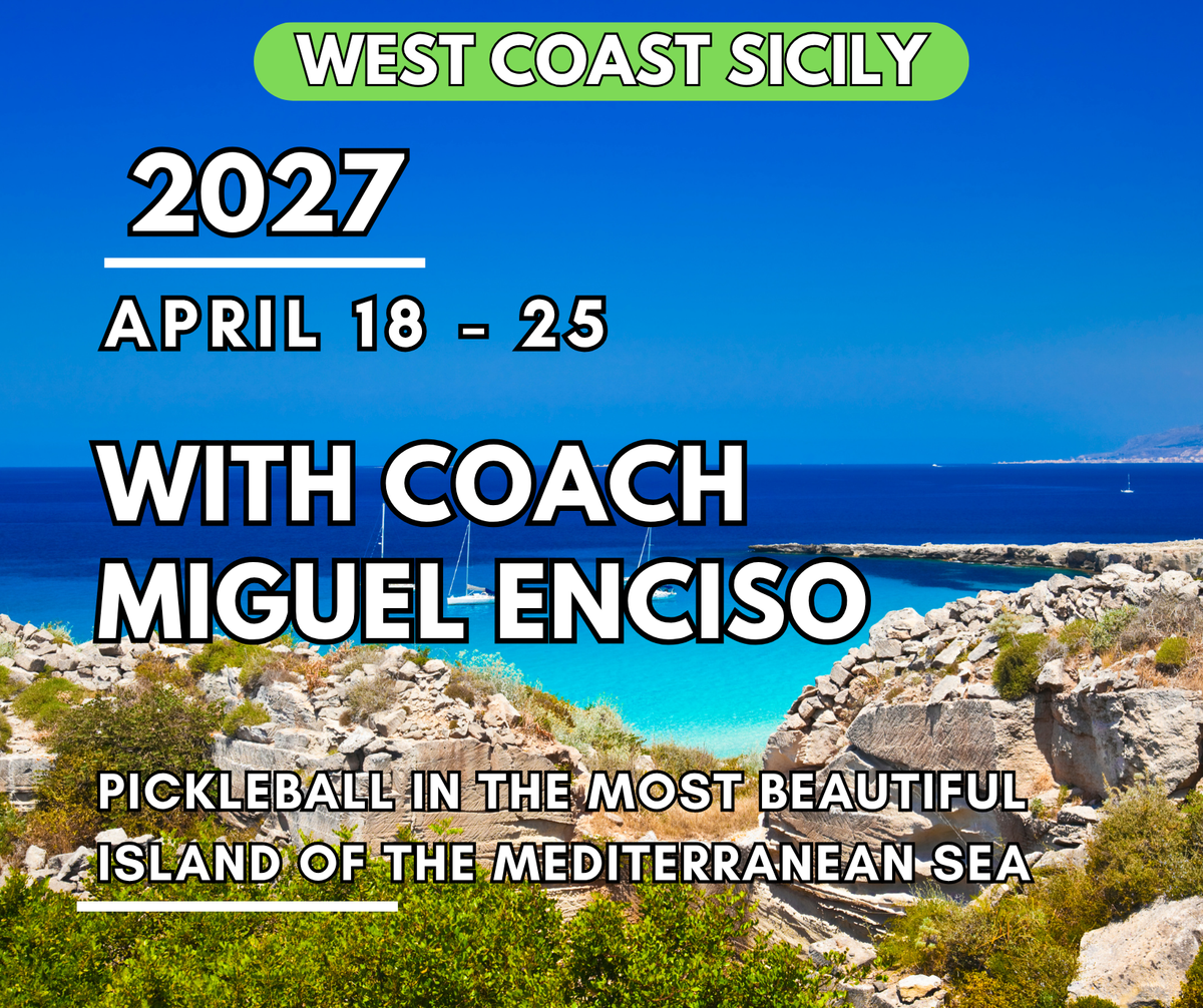 West Coast Sicily - Coach Miguel Enciso | 18 - 25 April 2027