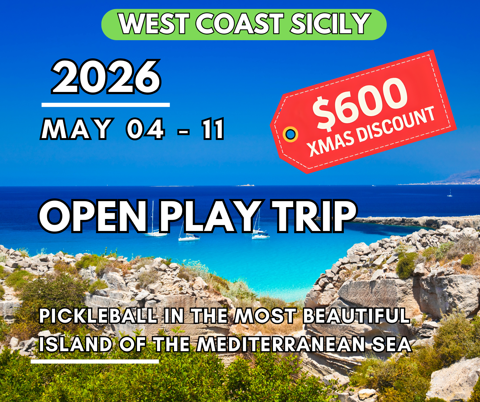 West Coast Sicily - Open Play | 04 - 11 May 2026