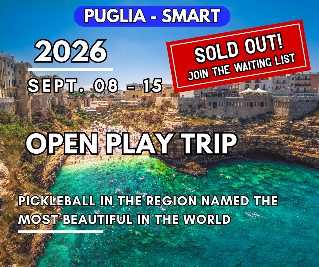 SOLD OUT - Puglia SMART - Open Play Trip | 08 - 15 Sept. 2026