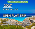 West Coast Sicily - Open Play | 18 - 25 April 2027