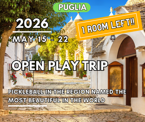 LAST MINUTE - Puglia - Open Play Trip | 15 - 22 May 2026