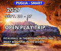 Puglia SMART - Open Play Trip | 20 - 27 Sept. 2027