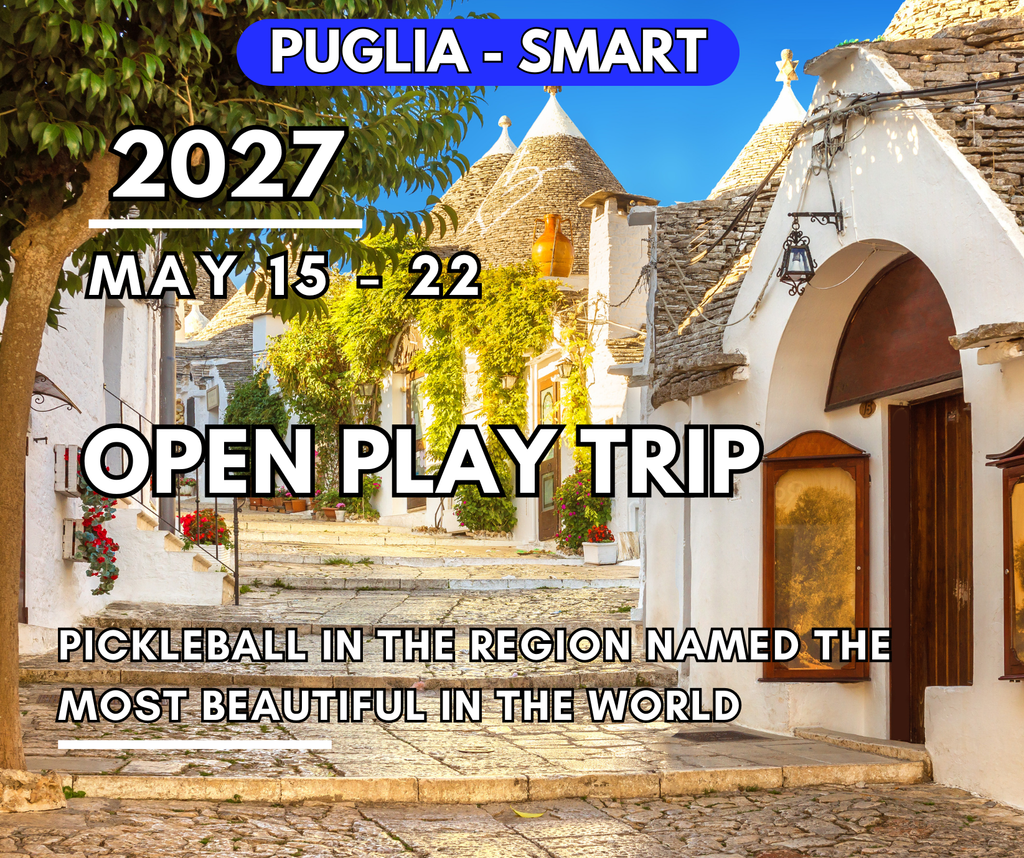 Puglia SMART - Open Play Trip | 15 - 22 May 2027