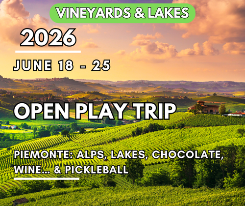 Piedmont - Open Play Trip | 18 - 25 June 2026