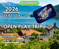 Piedmont - Open Play Trip | 04 - 11 September 2026