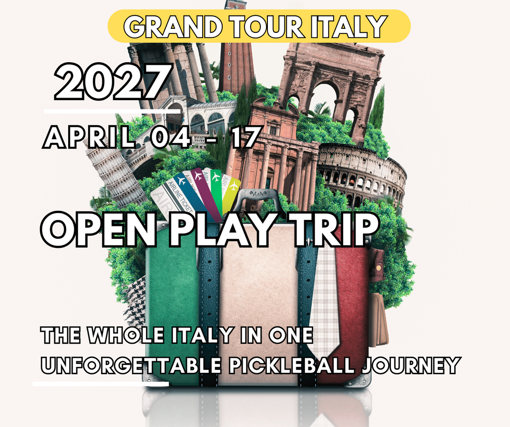 Grand Tour Italy - Open Play Trip | 04 – 17 april 2027