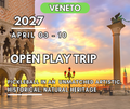 Veneto - Open Play Trip | 03 - 10 April 2027